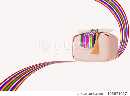 Various 3d rendering backgrounds of Korean Chuseok holiday . 106671017