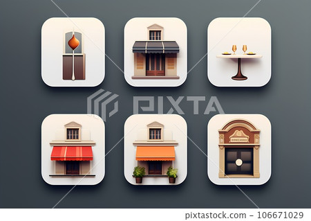 西餐廳(3D圖片) 西餐廳(3D圖片) 106671029