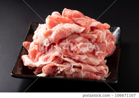 豬肩腰肉 涮鍋肉 豬肩腰肉 涮鍋肉 106671107