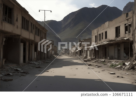 區域消失、人口減少、人工智能生成的圖像 106671111