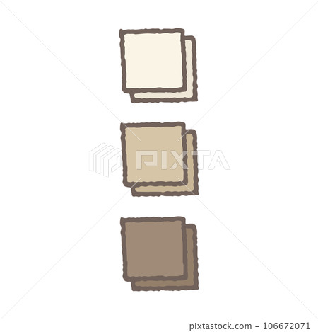 Set of brown Planner Stickers 106672071