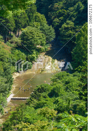 Awamata Falls in Yoro Valley Yoro River 106672175