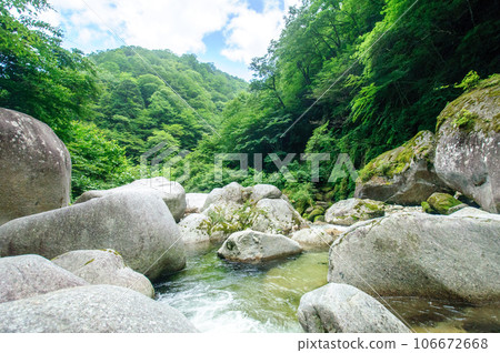 Ojirakawa Valley/around Fudo Falls Ojirakawa Valley/around Fudo Falls 106672668