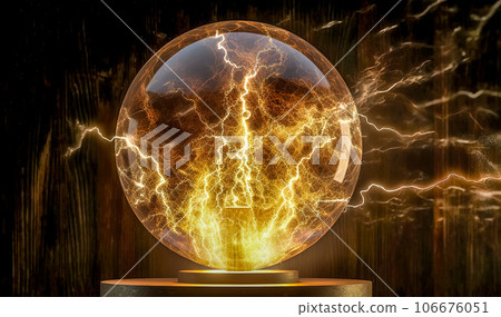art fantasy magical spiritual glass oracle orb burn cosmic energy 106676051