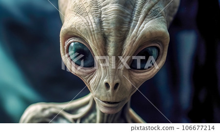 fantasy alien portrait, face detail 106677214