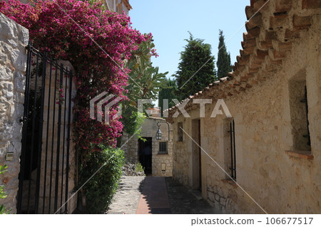 Landscape of Eze village, one of the beautiful villages in France Landscape of Eze village, one of the beautiful villages in France 106677517