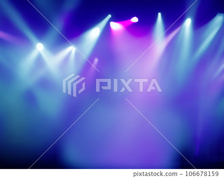 blue and purple spotlights 106678159