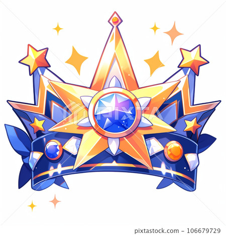 glittering star crown 106679729