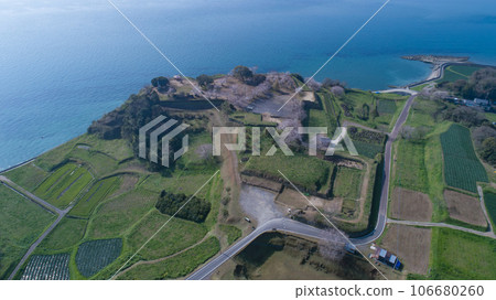 “櫻花”原城遺址鳥瞰圖 106680260