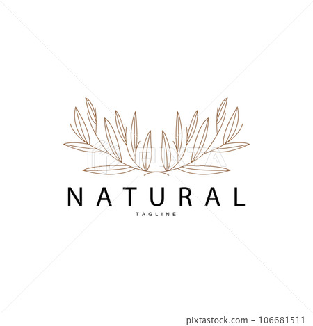 Minimalist Feminine Botanical Flower Beauty Line Plant Logo, Design Vector illustration Minimalist Feminine Botanical Flower Beauty Line Plant Logo, Design Vector illustration 106681511