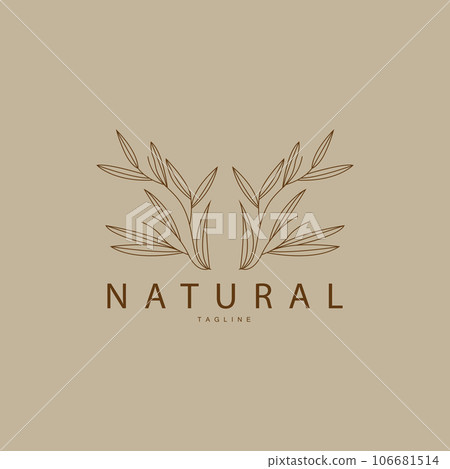 Minimalist Feminine Botanical Flower Beauty Line Plant Logo, Design Vector illustration Minimalist Feminine Botanical Flower Beauty Line Plant Logo, Design Vector illustration 106681514
