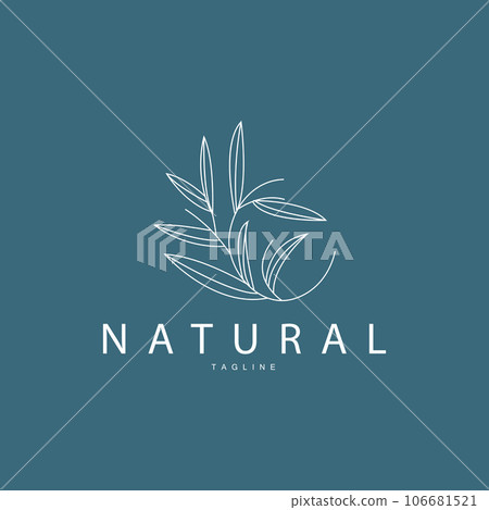 Minimalist Feminine Botanical Flower Beauty Line Plant Logo, Design Vector illustration Minimalist Feminine Botanical Flower Beauty Line Plant Logo, Design Vector illustration 106681521