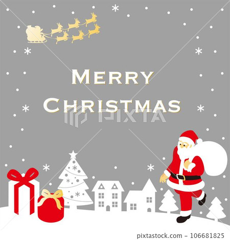 框架廣告聖誕節等距聖誕老人城市景觀設計插圖素材 框架廣告聖誕節等距聖誕老人城市景觀設計插圖素材 106681825