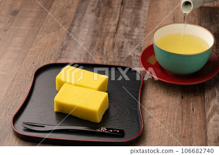 Sweet potato yokan tea 106682740