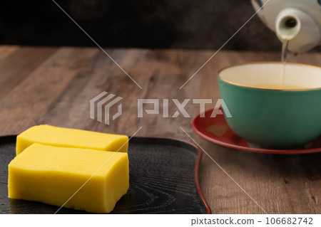 Sweet potato yokan tea 106682742