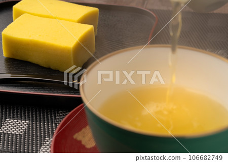 Sweet potato yokan tea Sweet potato yokan tea 106682749