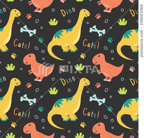Smile Seamless Pattern Design Illustration with Smiling Character and Happiness Face in Template Hand Drawn Flat Cartoon 106683068