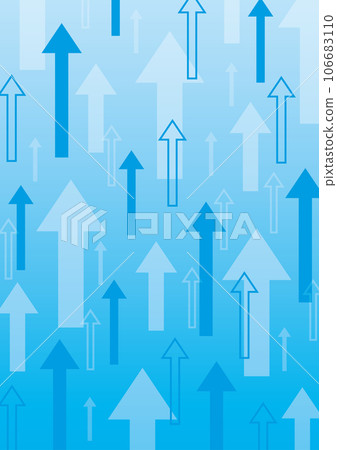 Arrow background light blue going up rising Arrow background light blue going up rising 106683110