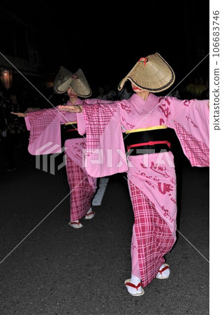 Etchu Yao Owara Kaze Obon with a melancholy atmosphere Etchu Yao Owara Kaze Obon with a melancholy atmosphere 106683746