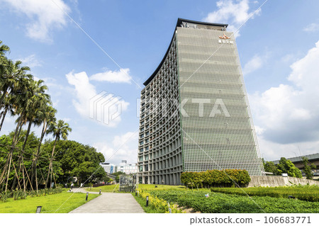 Building view of the Taipei New Horizon in Taiwan. It's a cultural and creative industry corporation. Building view of the Taipei New Horizon in Taiwan. It's a cultural and creative industry corporation. 106683771