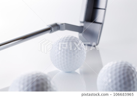 Golf image golf ball and golf club Golf image golf ball and golf club 106683965