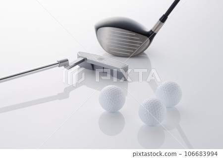 Golf image golf ball and golf club Golf image golf ball and golf club 106683994