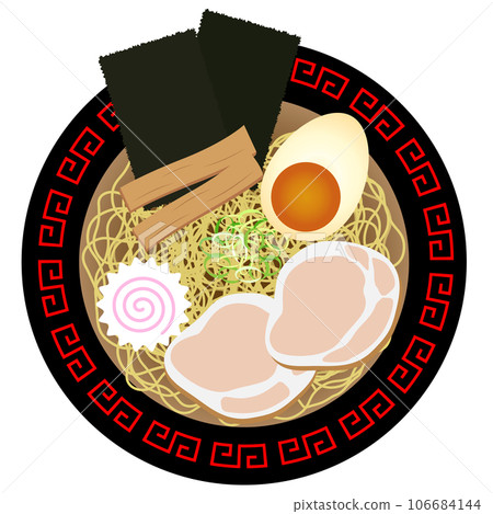 拉麵矢量圖 106684144