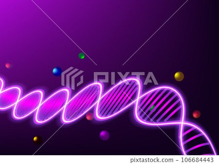 DNA molecule chemical structure atom technology science abstract backgrounds vector illustration DNA molecule chemical structure atom technology science abstract backgrounds vector illustration 106684443