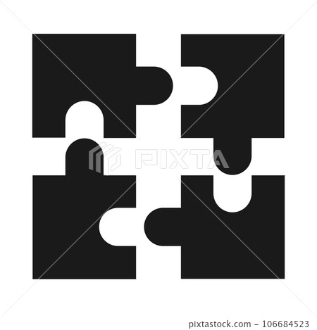puzzle icon vector illustration design puzzle icon vector illustration design 106684523