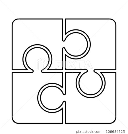 puzzle icon vector illustration design puzzle icon vector illustration design 106684525