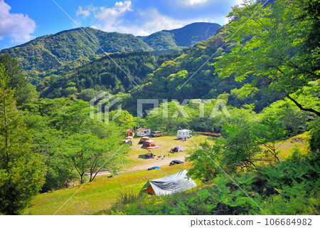 伊豆半島/南伊豆/山間露營地、早晨的風景/靜岡縣松崎町 (4) 伊豆半島/南伊豆/山間露營地、早晨的風景/靜岡縣松崎町 (4) 106684982