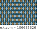 Argyle plaid seamless pattern 106685626