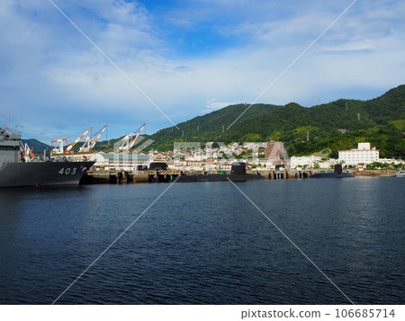 Kure base submarine pier 106685714