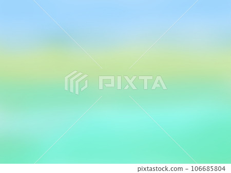Background material: Image of emerald green clear stream, fresh greenery, blue sky, pale color Background material: Image of emerald green clear stream, fresh greenery, blue sky, pale color 106685804