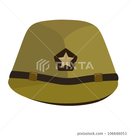 Former Japanese soldier hat Former Japanese soldier hat 106686051