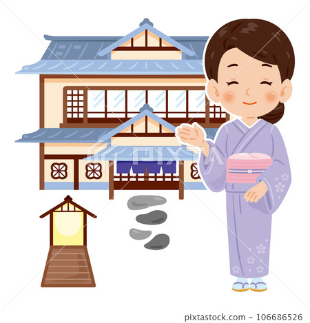 Ryokan proprietress portrait 106686526