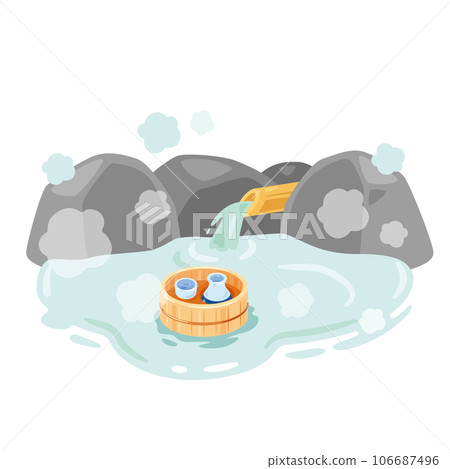 Hot springs, buckets, and alcohol 106687496