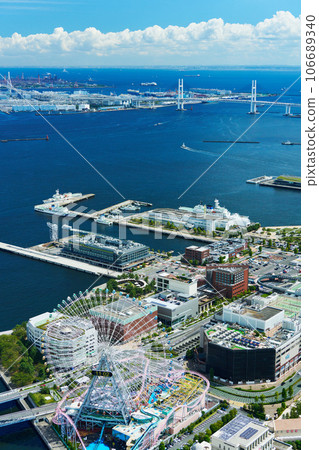 Yokohama/Minatomirai Yokohama Port coast scenery 106689340