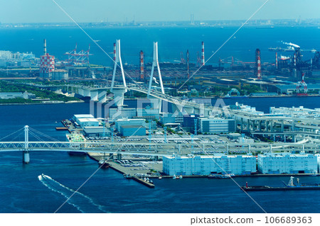 橫濱港大黑碼頭和鶴見翼橋 106689363