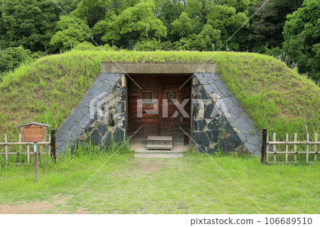Ritsurin Park during the summer solstice (late June/Kamoba) 106689510