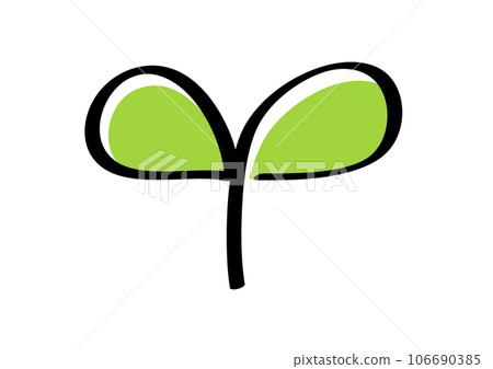 Simple hand-drawn illustration-Futaba- 106690385