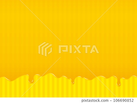 黃色條紋地面 B-01 上滴下蜂蜜、黃油、奶酪、油、果醬和墨水的插圖 黃色條紋地面 B-01 上滴下蜂蜜、黃油、奶酪、油、果醬和墨水的插圖 106690852
