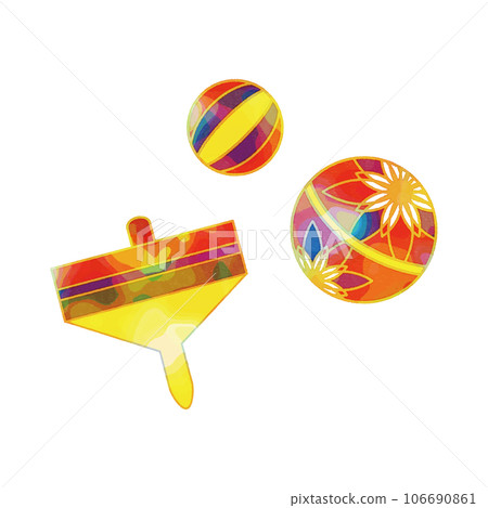 陀螺和球新年遊戲 陀螺和球新年遊戲 106690861