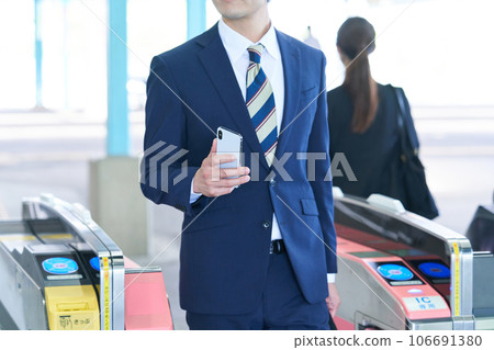 Commuting ticket gate photography cooperation "Keio Electric Railway Co., Ltd." Commuting ticket gate photography cooperation "Keio Electric Railway Co., Ltd." 106691380
