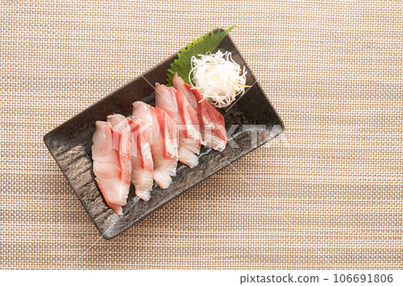 Yellowtail sashimi Yellowtail sashimi 106691806