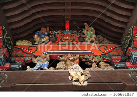 Chichibu Shrine, Agano, shrine, tree, autumn leaves, ginkgo, ginkgo, milk ginkgo, milk ginkgo, yellow, red, maple, architecture, Chichibu, Sai 106691837