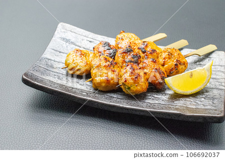 Charcoal grilled tukune Charcoal grilled tukune 106692037