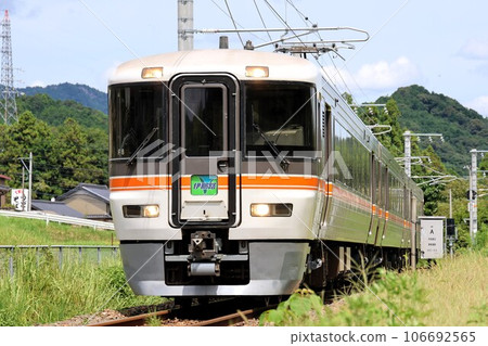 [JR Tokai] Series 373 "Inaji" (Iida Line: Hon-Nagashino - Nagashino Castle) 106692565
