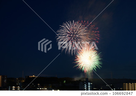 Setomono Festival fireworks display 106692847