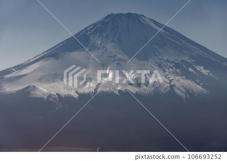 Mt. Fuji in the moonlight seen from Mt. Kintoki in Hakone 106693252